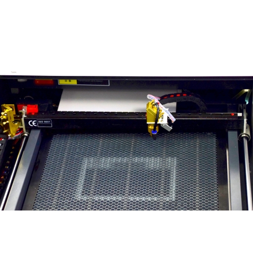 Laserplotter CO2 40W MAX 40 x 40 cm + Luftunterstützung + Roter Punkt